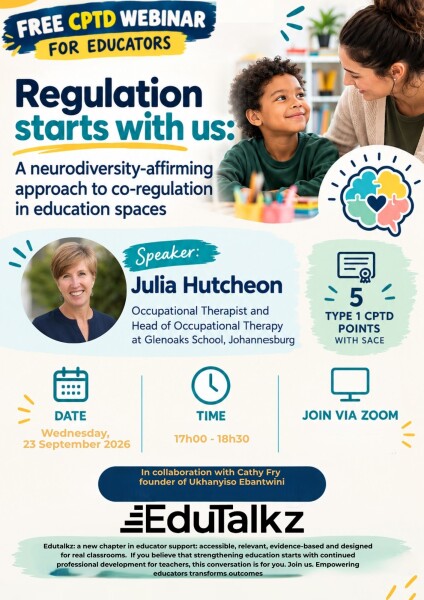 Regulation Starts with Us - A neurodiversity-affirming approach to co-regulation in education spaces